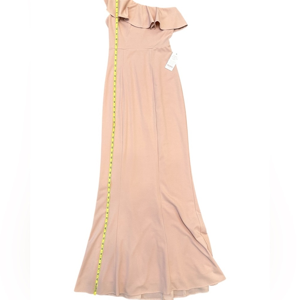 SHOW ME YOUR MUMU Florentine Maxi Dress Pink One Shoulder Women XS $188 MSRP NWT - Picture 14 of 15